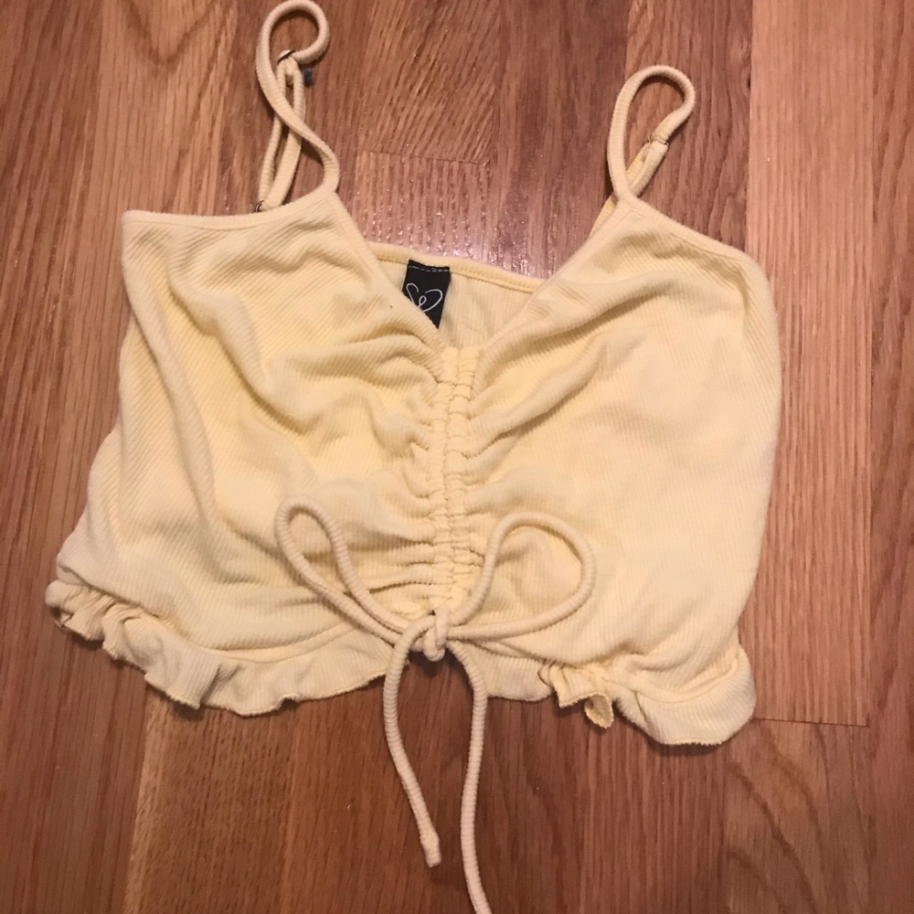 Light yellow tank top